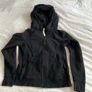 Black Long Sleeve Lulu Lemon Scuba Hoodie